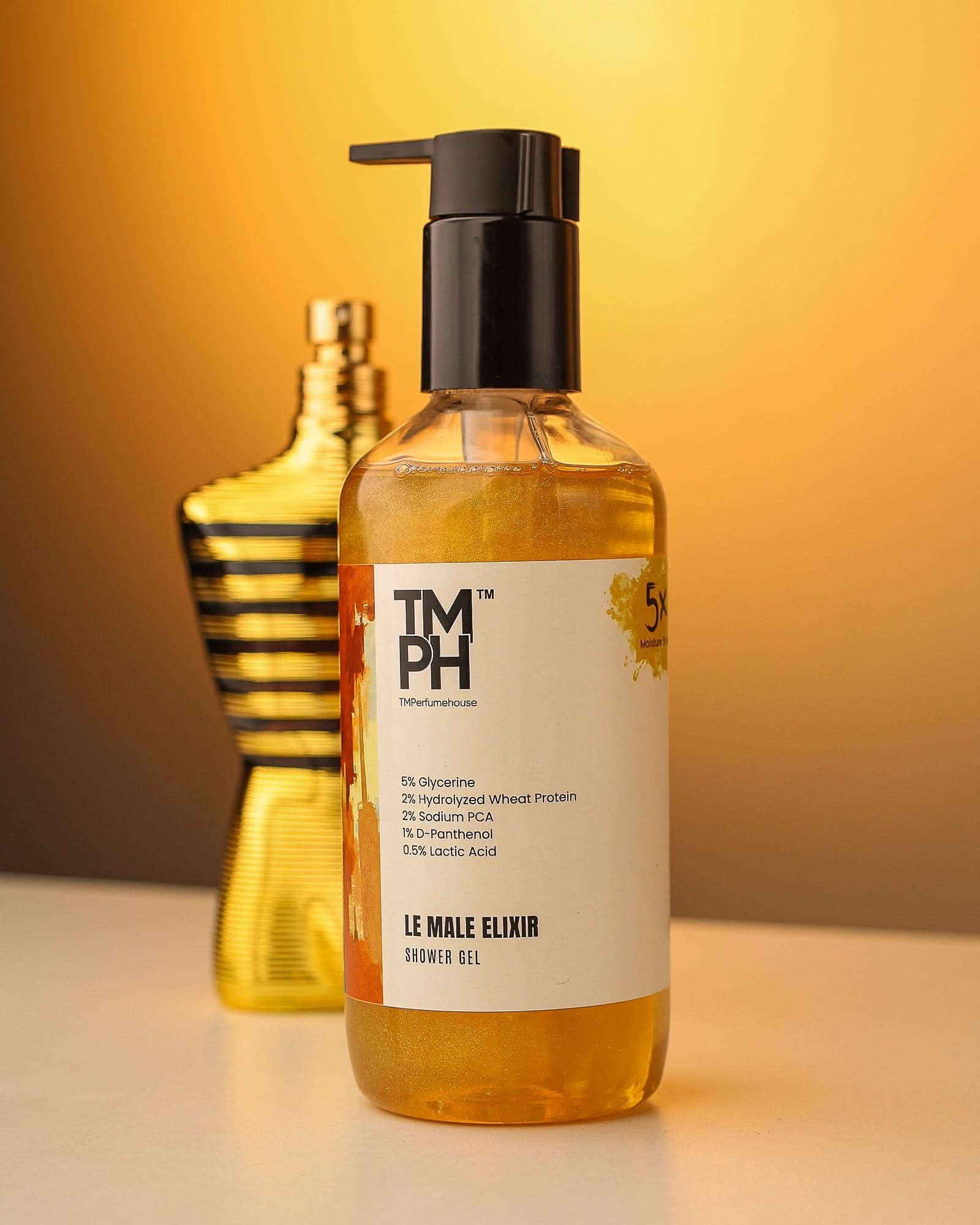 Le Male Elixir Shower Gel – Bold, Luxurious & Skin-Friendly | TMPerfumehouse