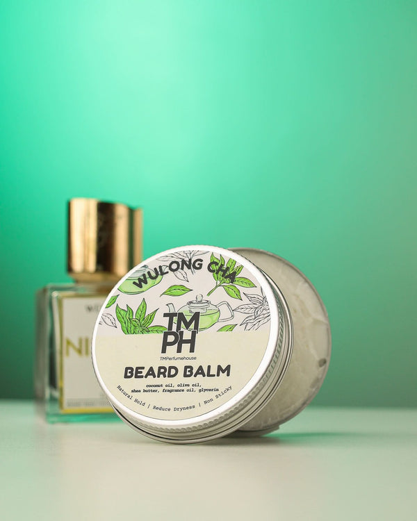 WULONG CHA | Premium Beard Balm – 10+ Hour Freshness & Styling - Inspired by Wulong Cha by Nish*ne