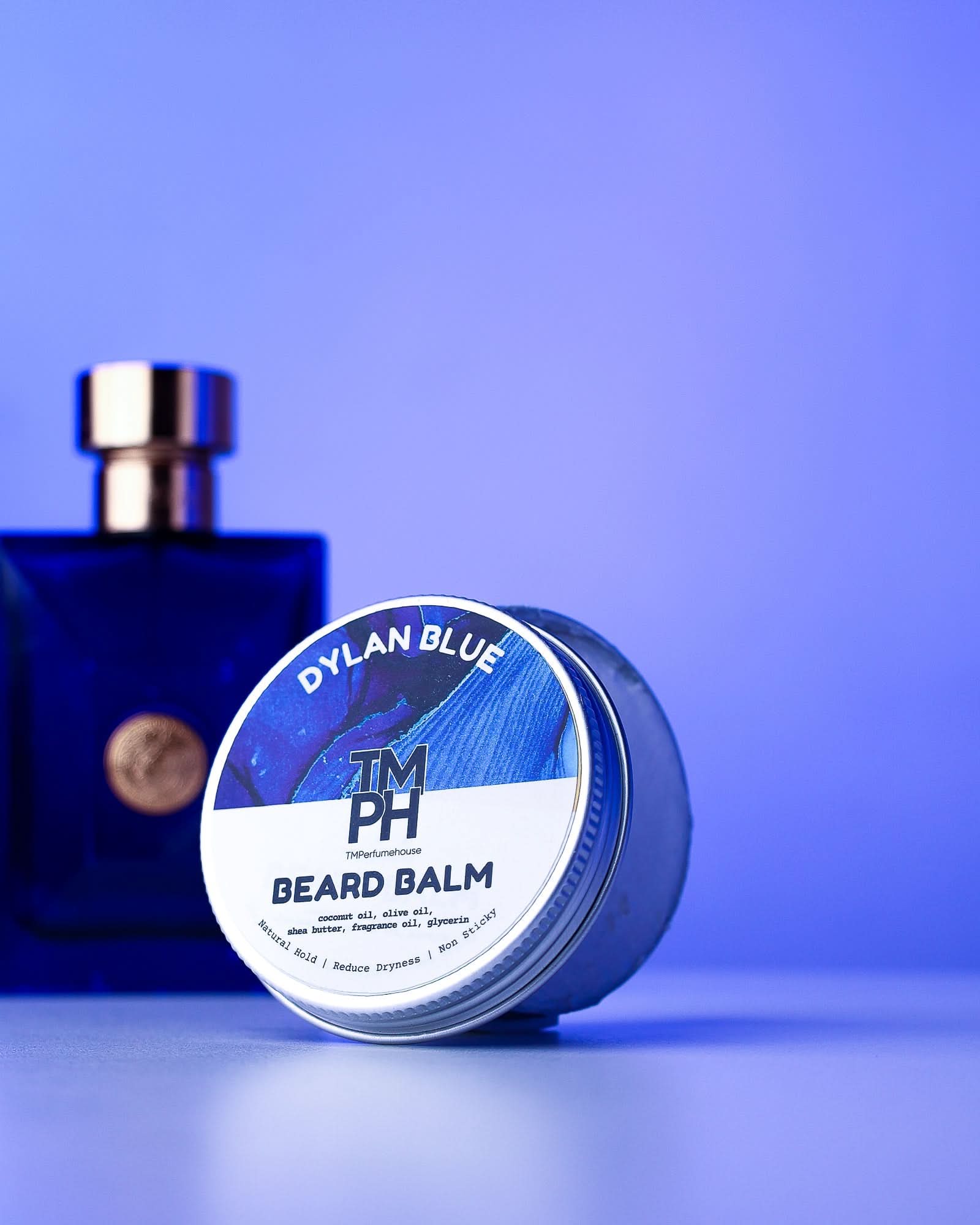 DYLAN BLUE | Premium Beard Balm – 10+ Hour Freshness & Styling - Inspired by Dylan Blue by Vers*ce