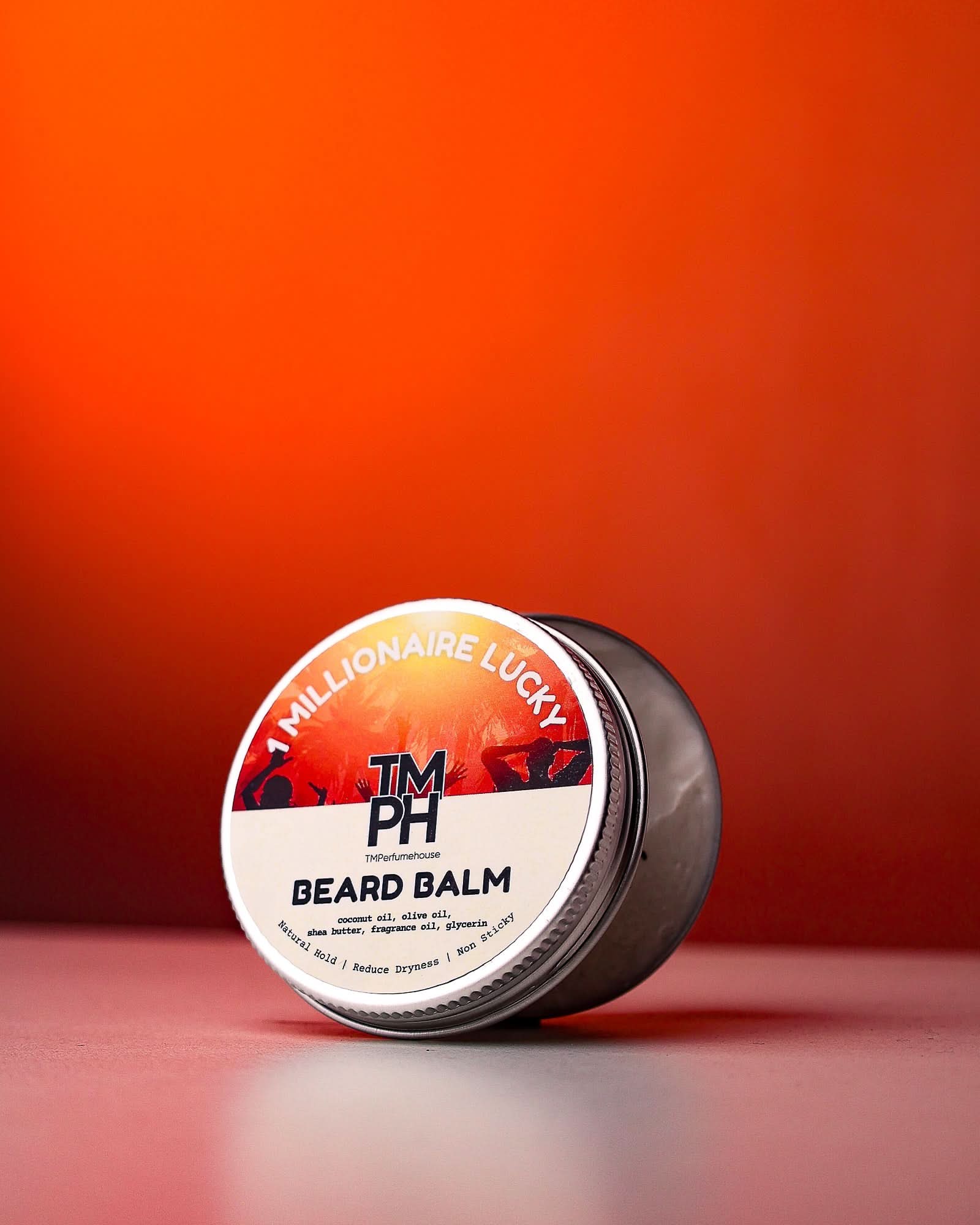 1 Millionaire & Lucky | Premium Beard Balm – 10+ Hour Freshness & Styling