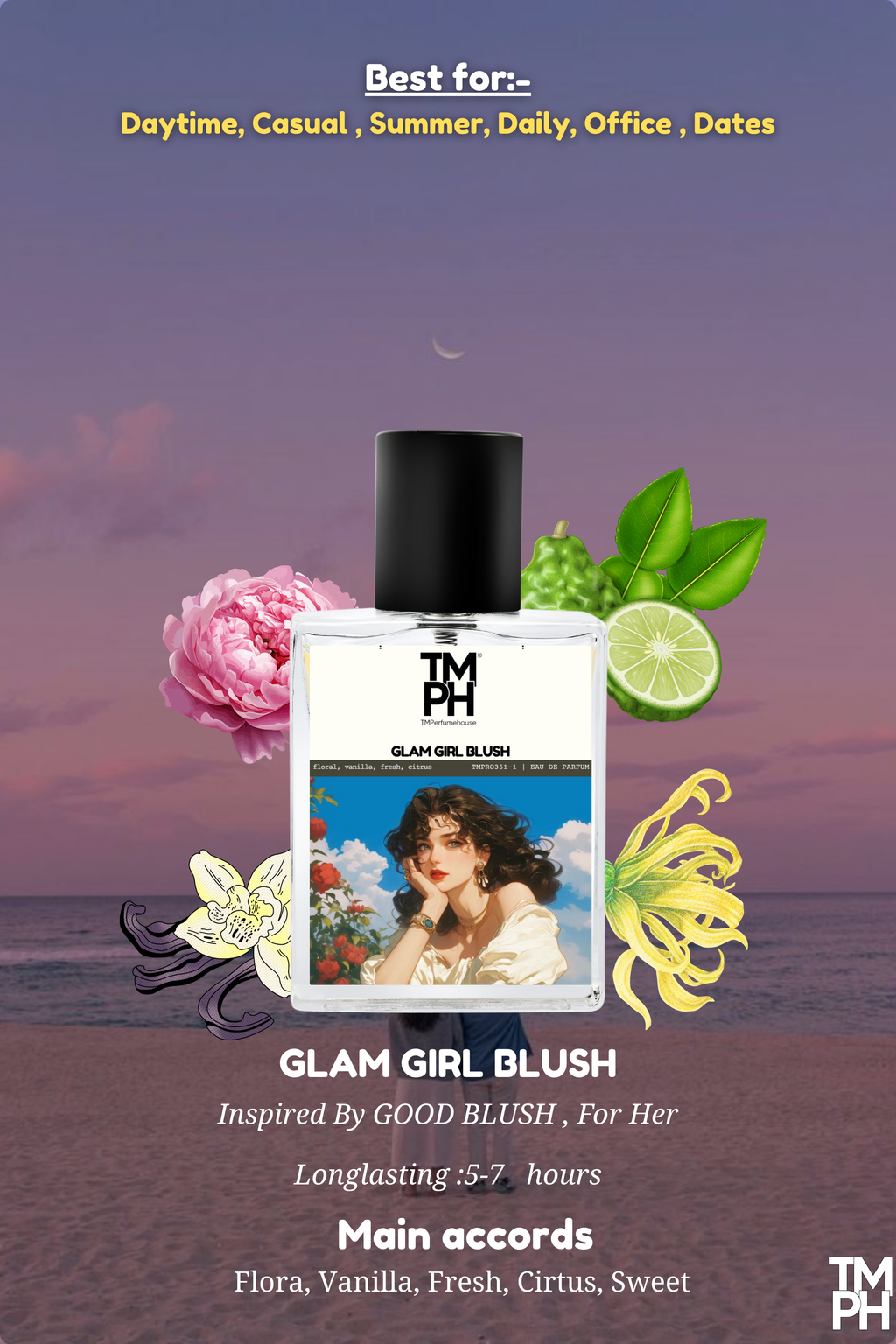 Glam Girl Blush - Inspired Perfume | TMPerfumehouse