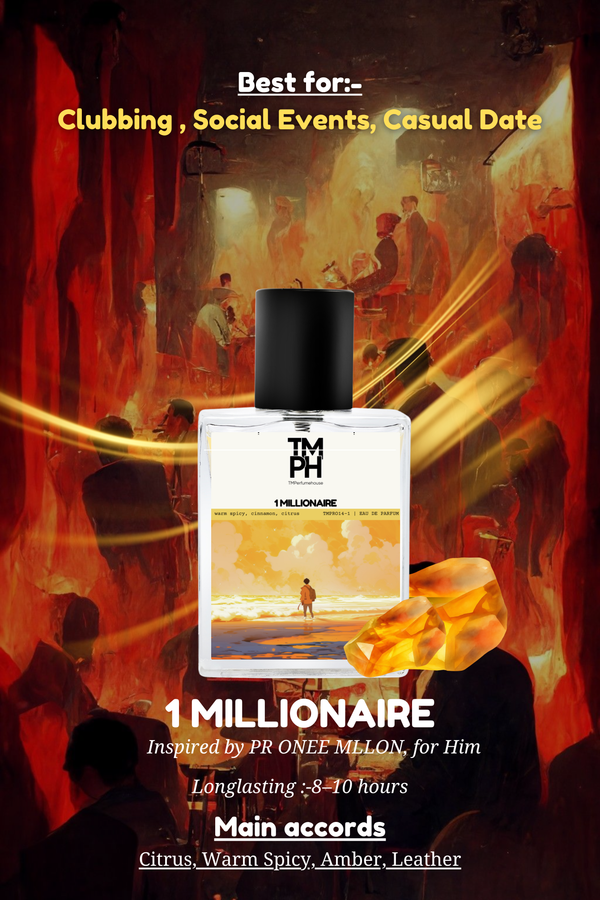 1 Millionaire Elixir - WH Inspired Perfume | TMPerfumehouse