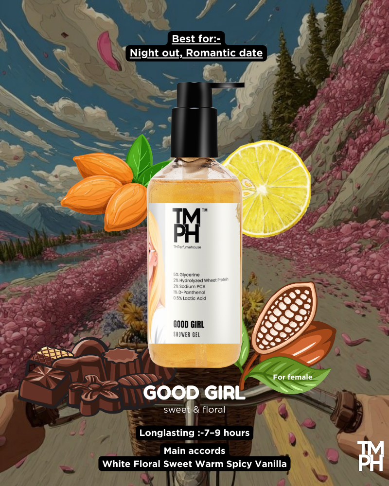 Good Girl Shower Gel – Bold, Sensual & Skin-Friendly Cleanse | TMPerfumehouse