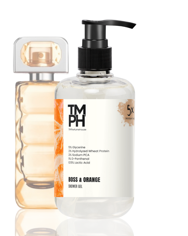 BOSS & ORANGE Shower Gel for Men – Refreshing and Vibrant Cleanser