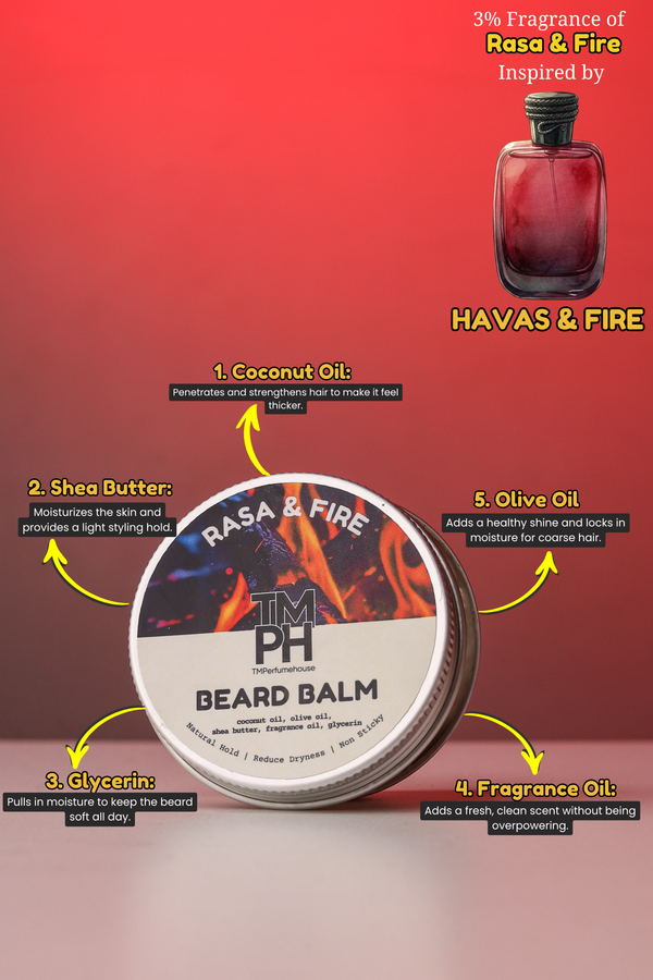 Rasa & Fire | Premium Beard Balm