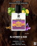 RJ Amber Oud Inspired Perfume – A Powerful, Mysterious & Opulent Scent