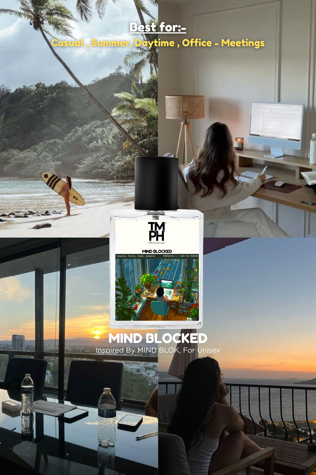 Mind Blocked - Inspired Perfume | TMPerfumehouse
