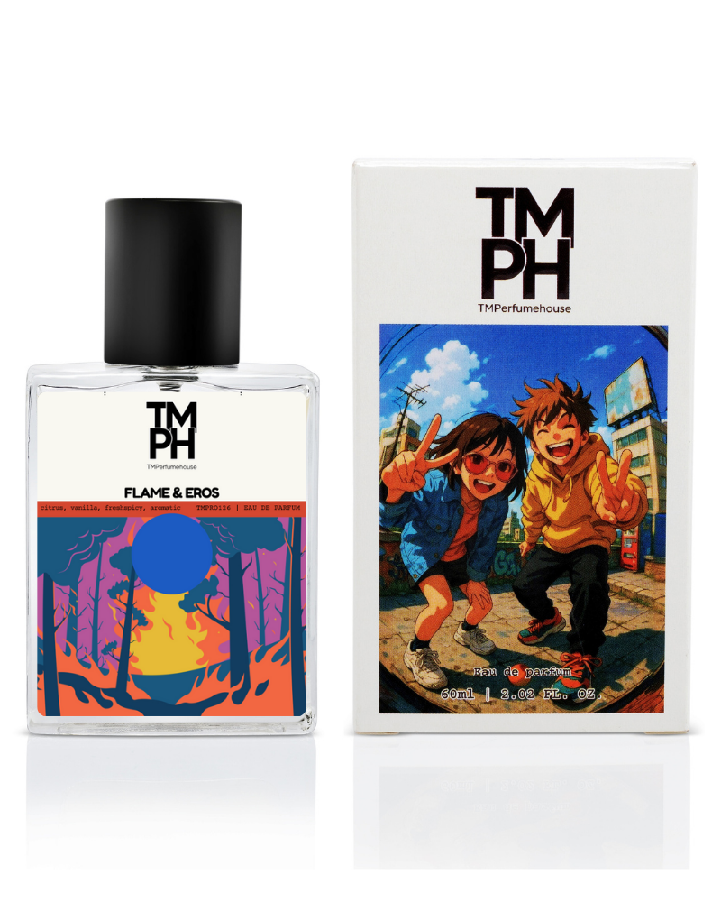 Flame Eros Inspired Perfume – A Scent of Love, Fire & Determination