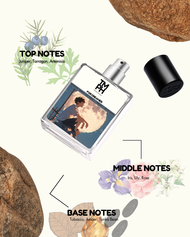 For Dreamer Inspired Perfume – A Scent of Imagination & Quiet Confidence