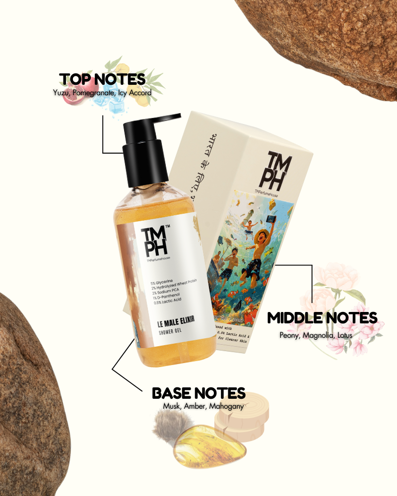 Le Male Elixir Shower Gel – Bold, Luxurious & Skin-Friendly | TMPerfumehouse