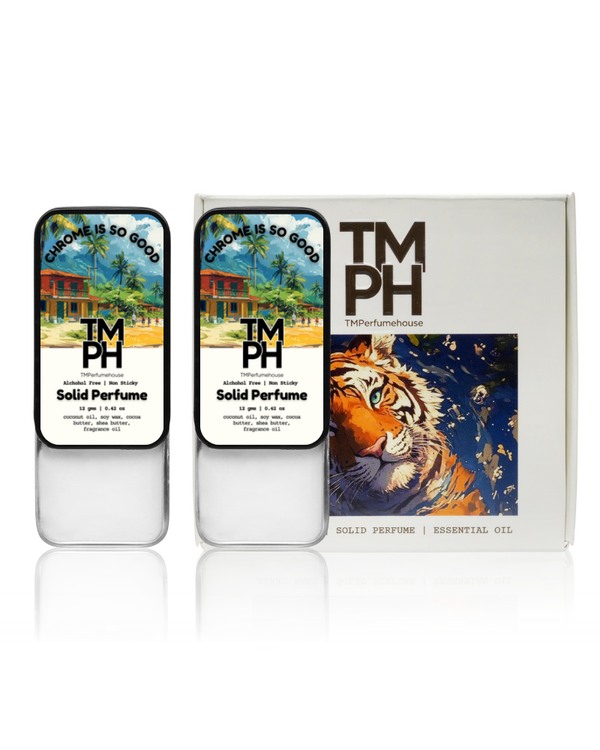 Chrome Is So Good Solid Perfume for Men | TMPerfumehouse