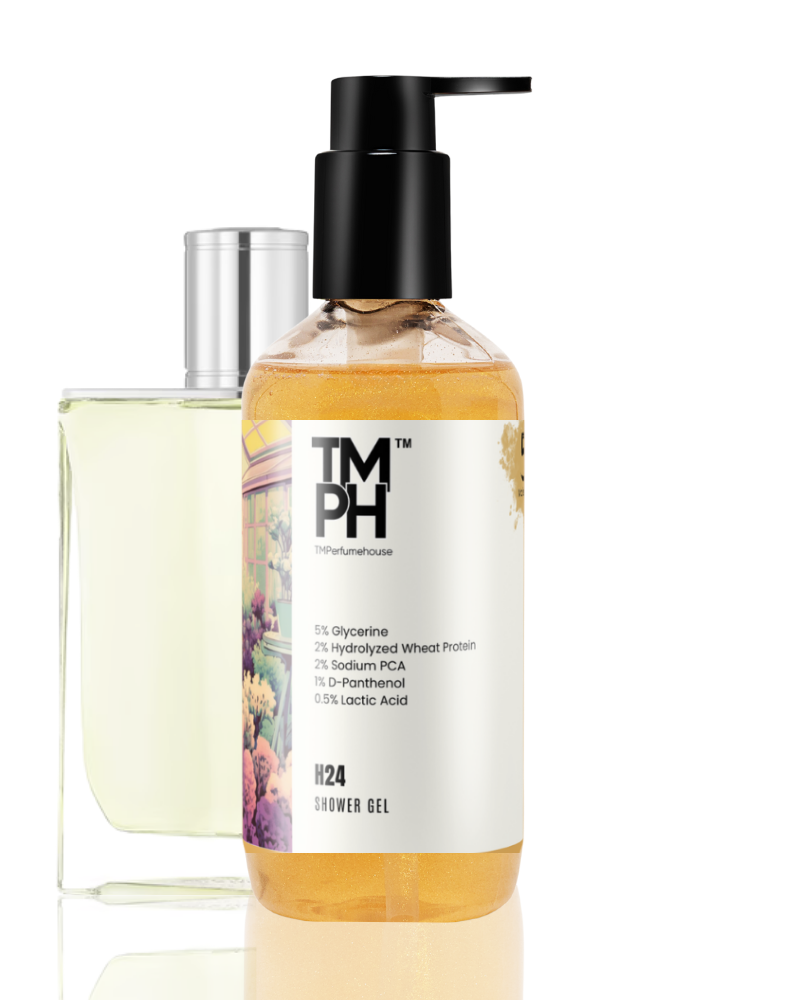 H24 Inspired Shower Gel – Futuristic Green & Deep Skin Care