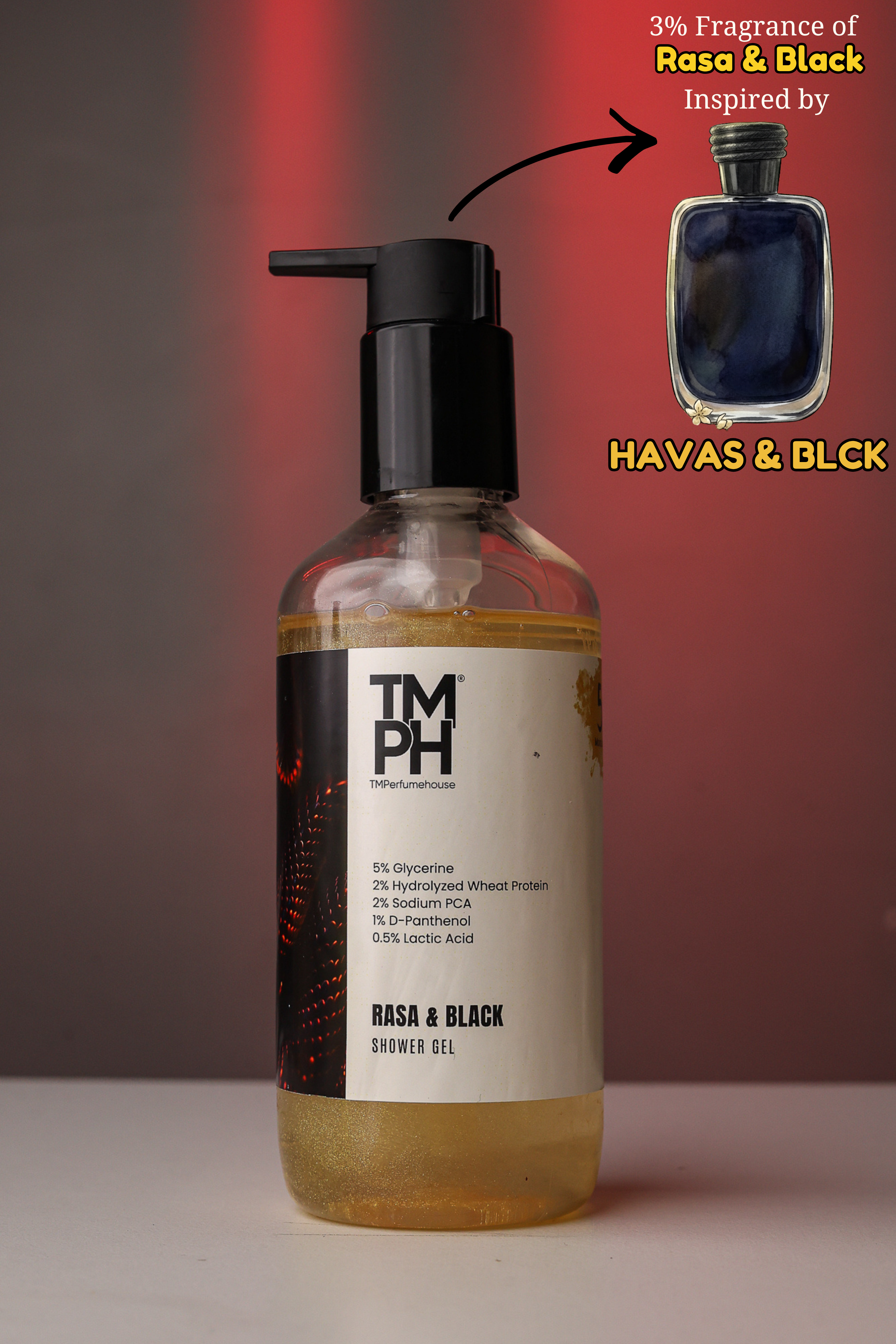 Rasa & Black | Shower gel
