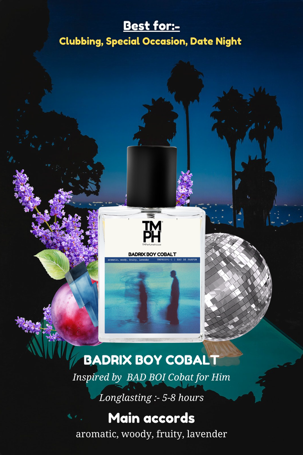 Badrix Boy Cobalt - Inspired Perfume | TMPerfumehouse