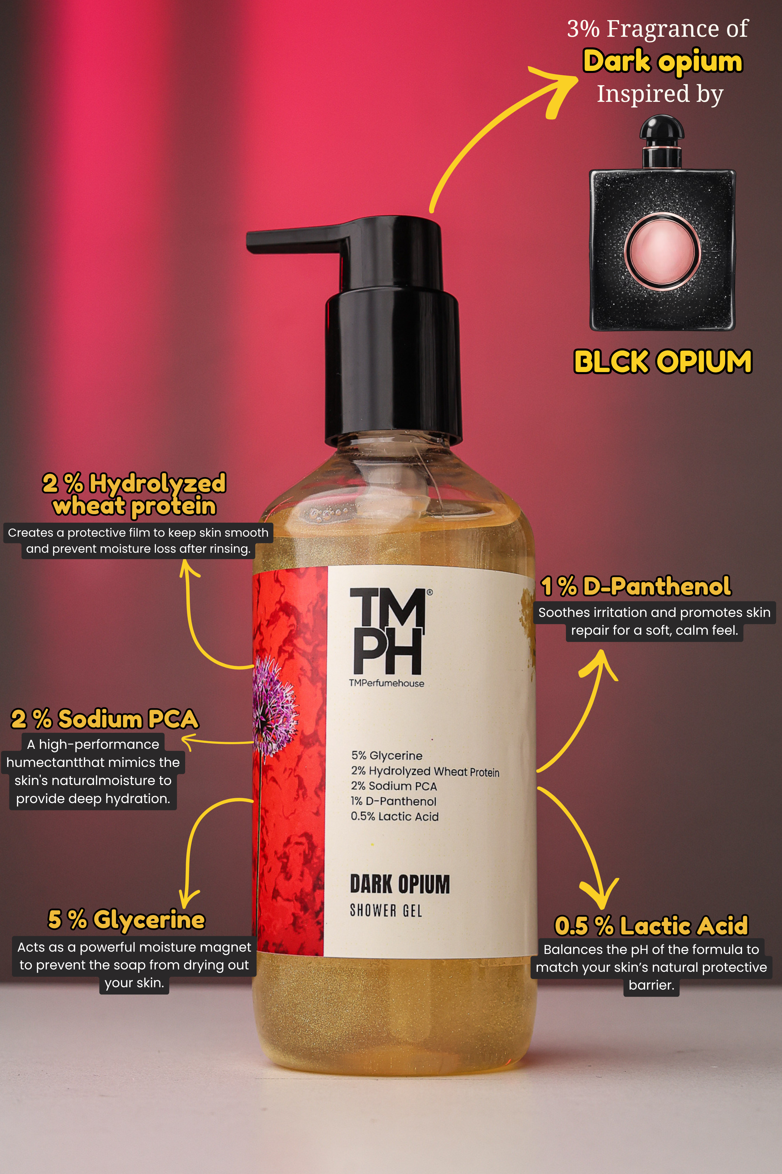 Dark Opium | Shower Gel