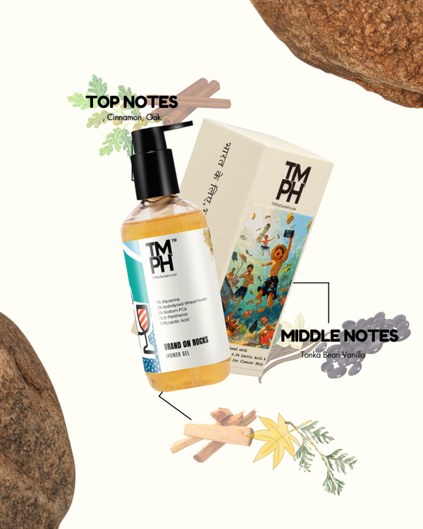 Brandy On Rocks Inspired Shower Gel – Boozy Warmth & Deep Skin Care