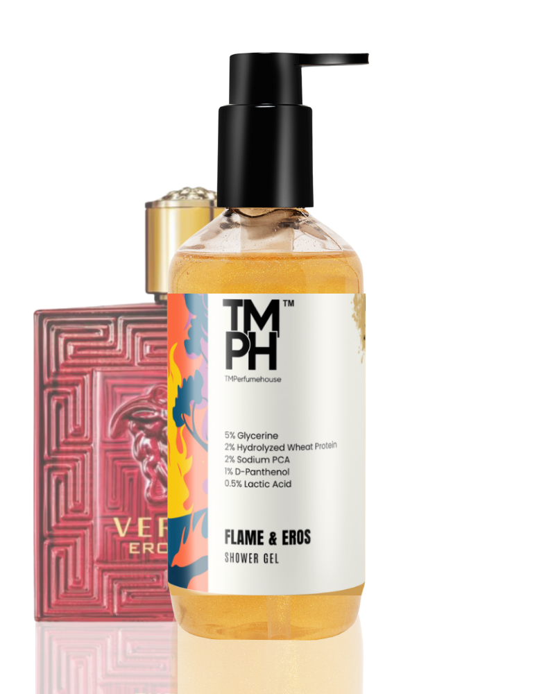 Flame Eros Inspired Shower Gel – Spicy Citrus & Deep Skin Care