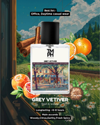 GREY VETIVER | Premium Designer Perfume – 12+ Hours Long Lasting Spray