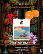 INSTANT CRUSH | Premium Designer Perfume – 12+ Hour Long Lasting Spray - Inspired by Instant Crush by Ma*cera