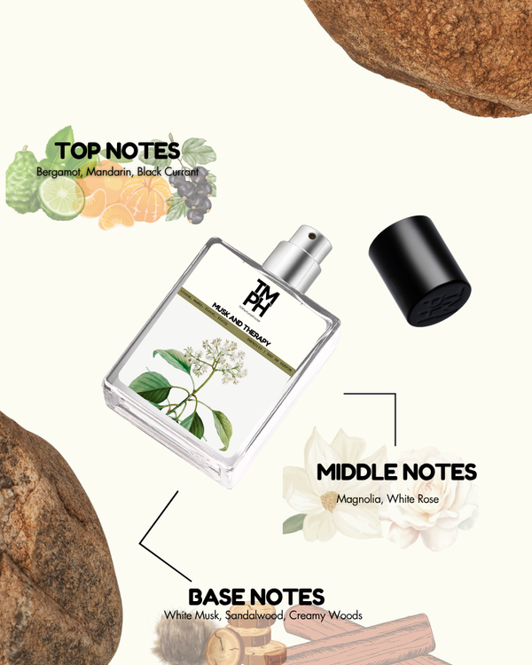 Musk and Therapy Inspired Perfume – A Scent of Serenity & Elegance