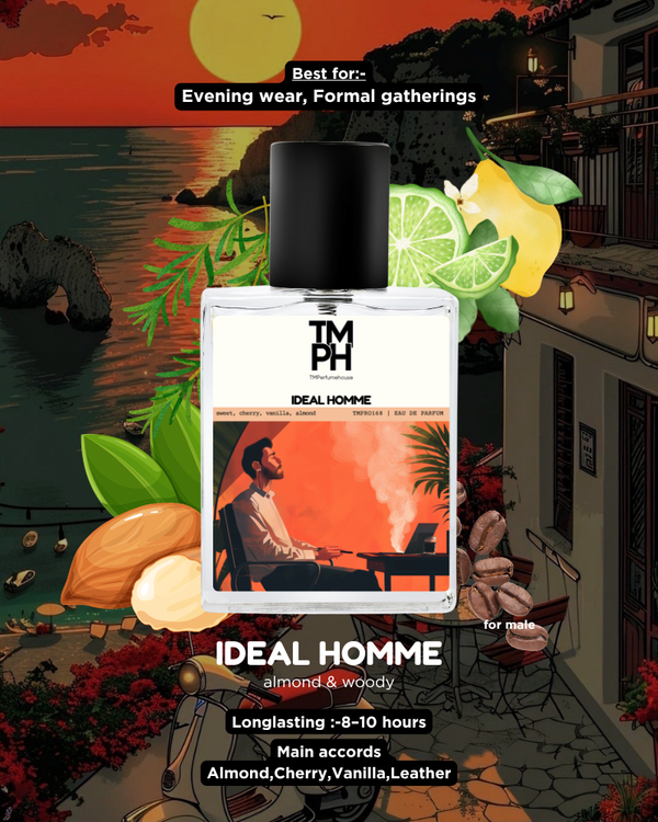IDEAL HOMME | Premium Designer Perfume – 12+ Hour Long Lasting Spray - Inspired by L’Homme Idéal by Gu*rlain