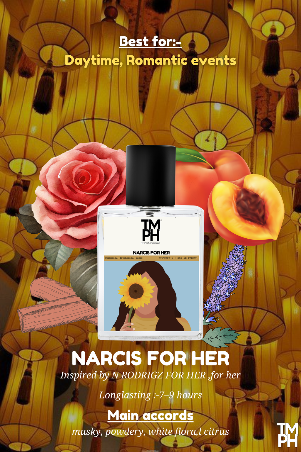 Narcis For Her - WH Inspired perfume | TMPerfumehouse