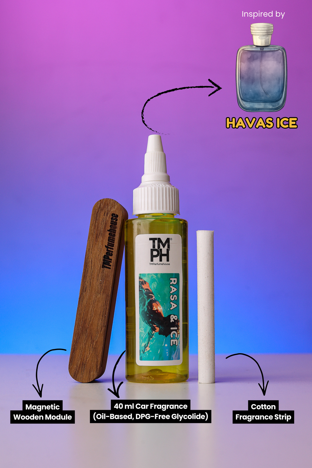 Rasa & Ice | Car Fragrance