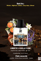Liberte Vanille Cure - Inspired Perfume | TMPerfumehouse