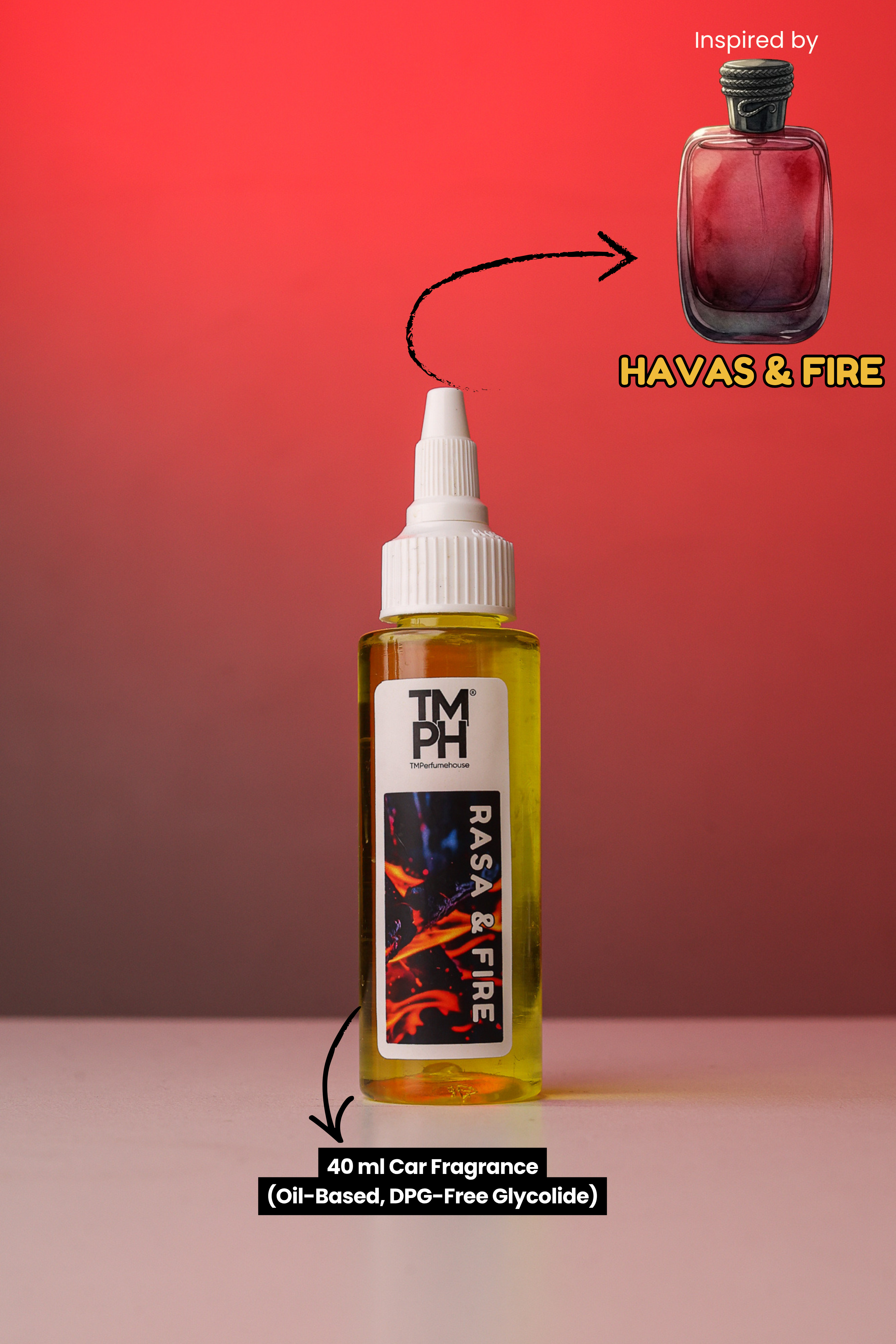 Rasa & Fire | Car Fragrance