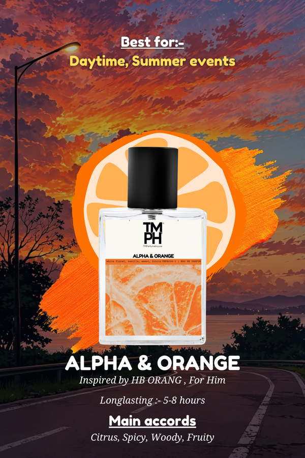 Alpha & Orange - LG Inspired perfume | TMPerfumehouse
