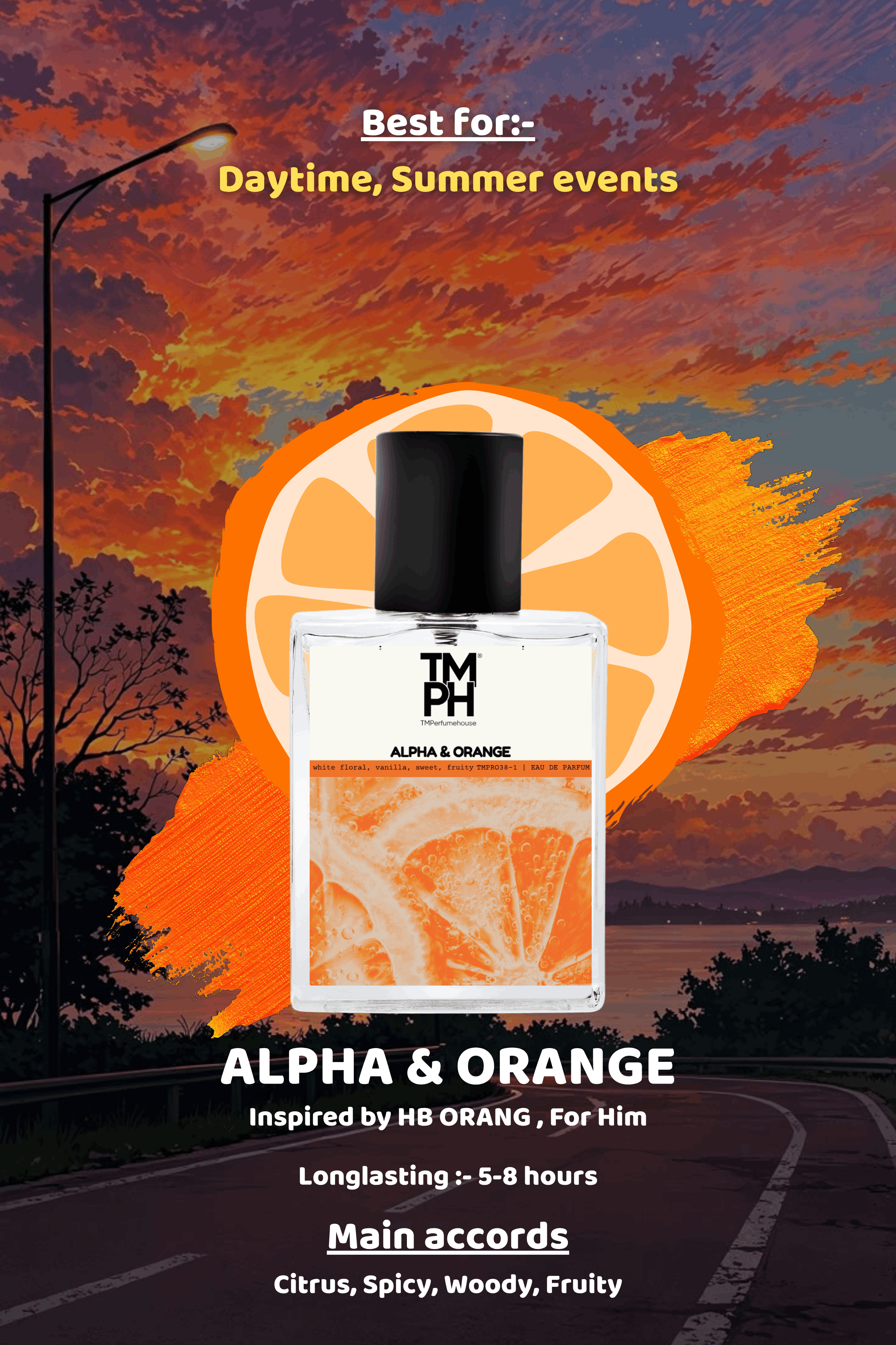Alpha & Orange - LG Inspired perfume | TMPerfumehouse