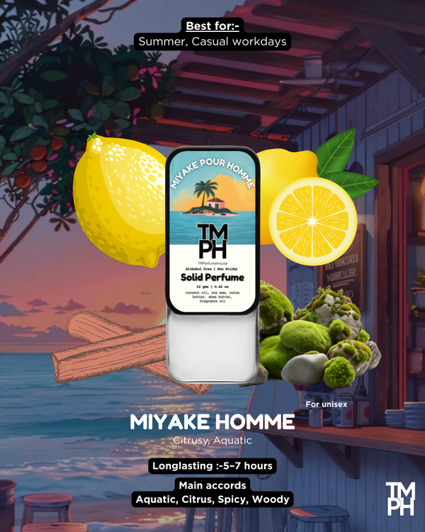 Miyake Homme Solid Perfume | TMPerfumehouse