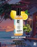 Miyake Homme Shower Gel | Fresh Citrus Woody Cleanse