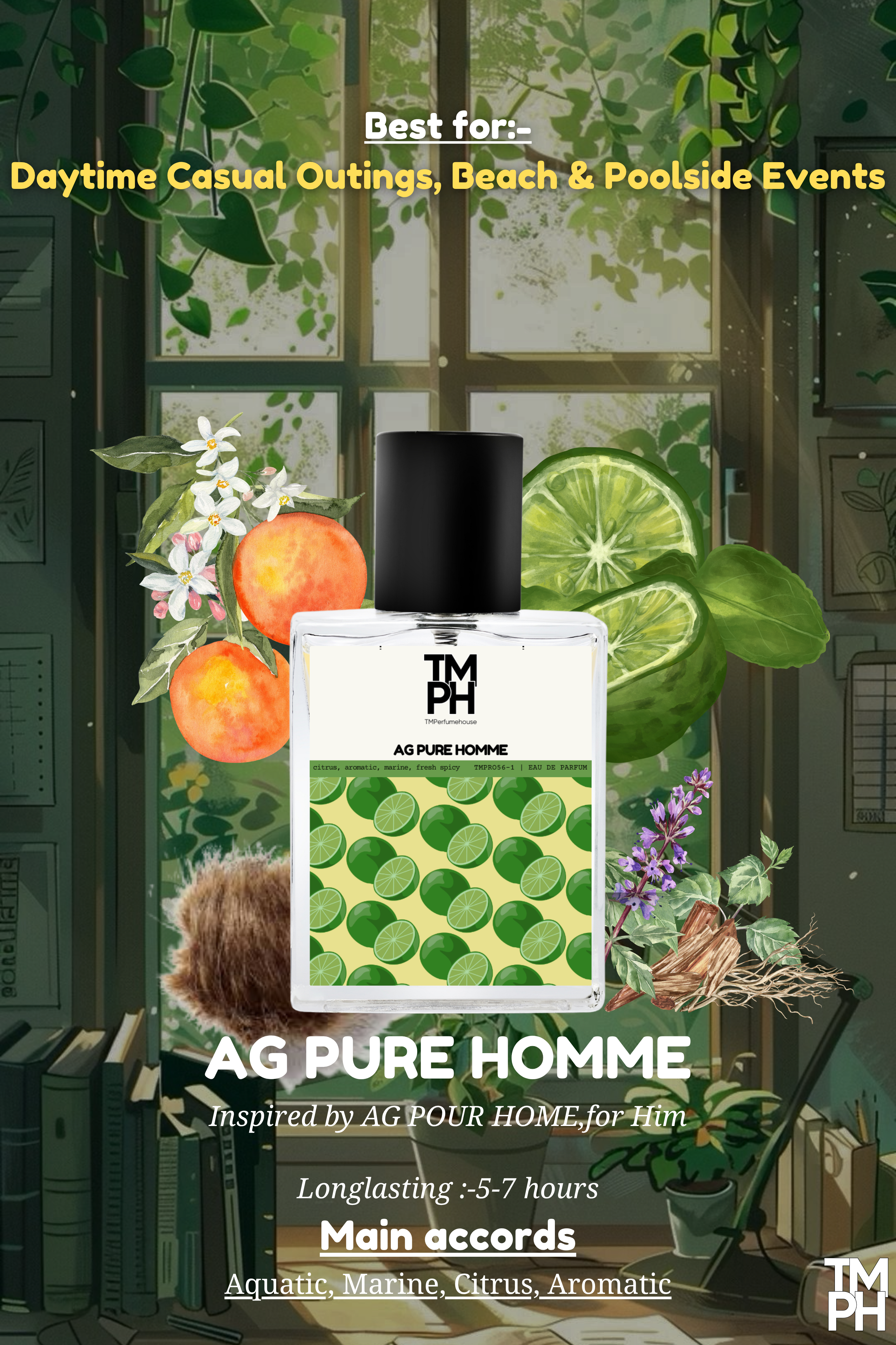 AG Pure Homme - Inspired perfume | TMPerfumehouse