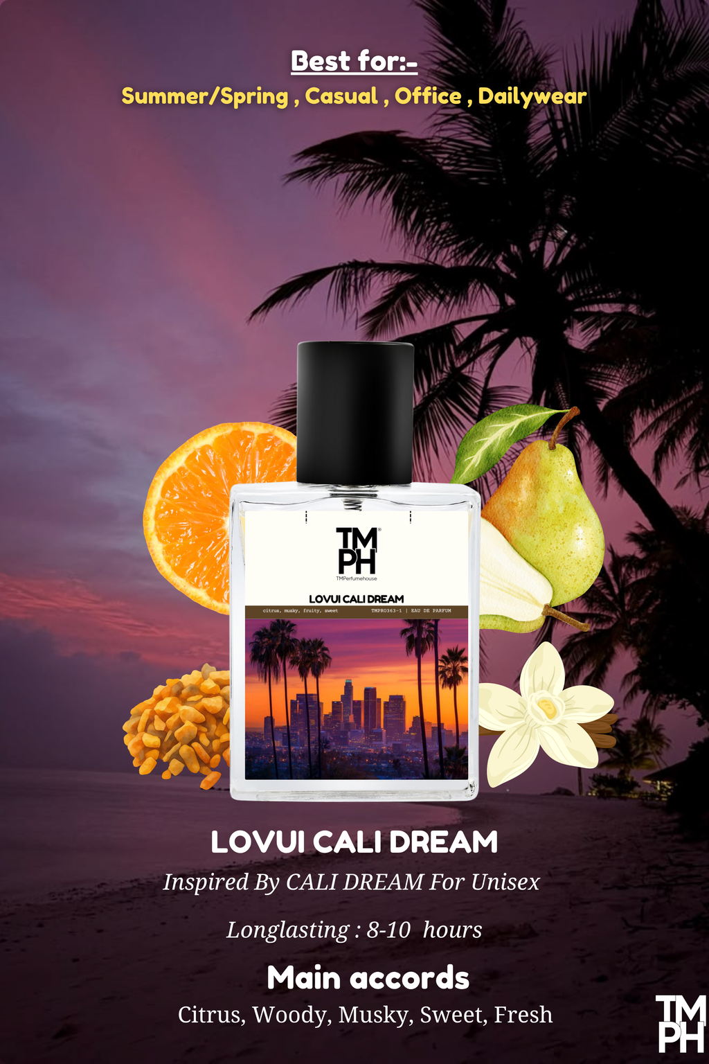 LoVui Cali Dream - Inpired Perfume | TMPerfumehouse