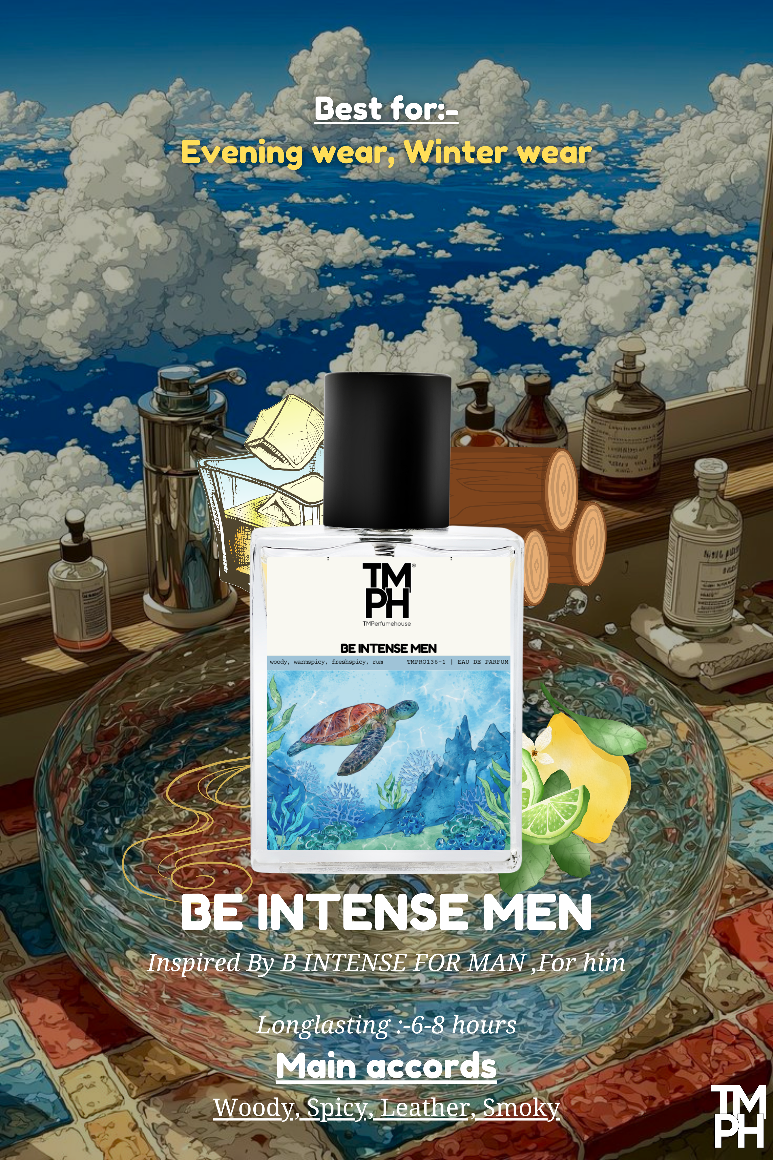 Be Intense Men - Inspired perfume | TMPerfumehouse
