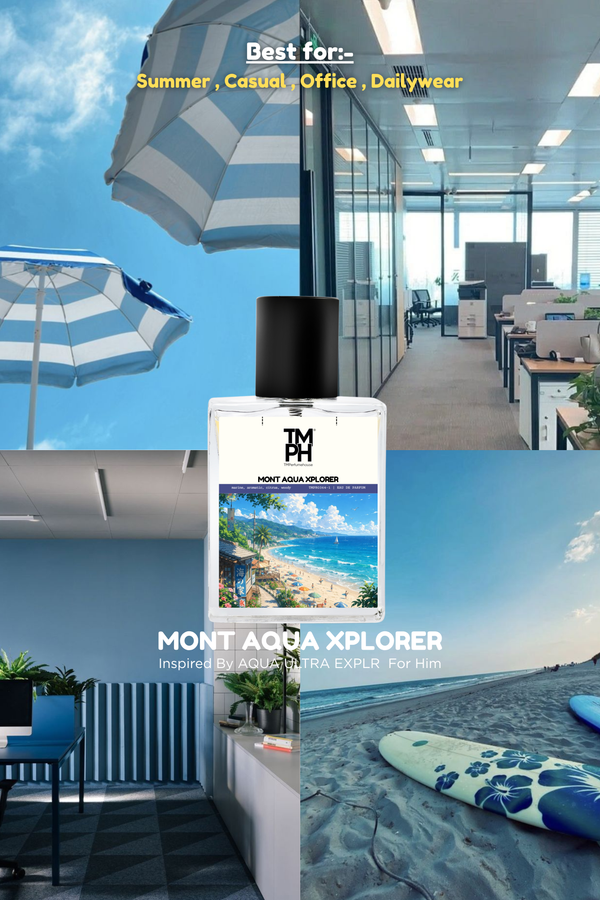 Mont Aqua Xplorer - Inspired Perfume | TMPerfumehouse