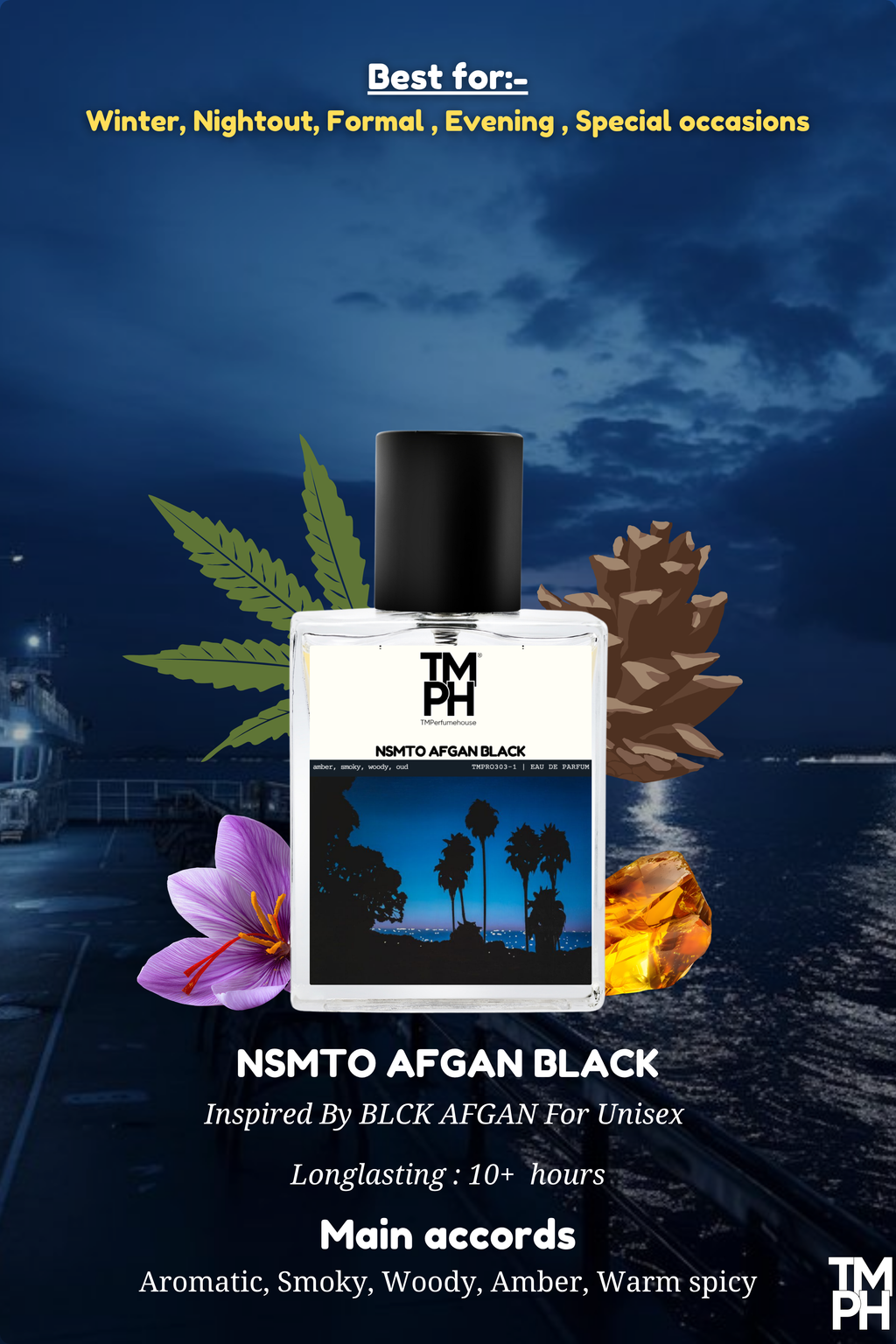 Nsmto Afgan Black - Inspired Perfume | TMPerfumehouse