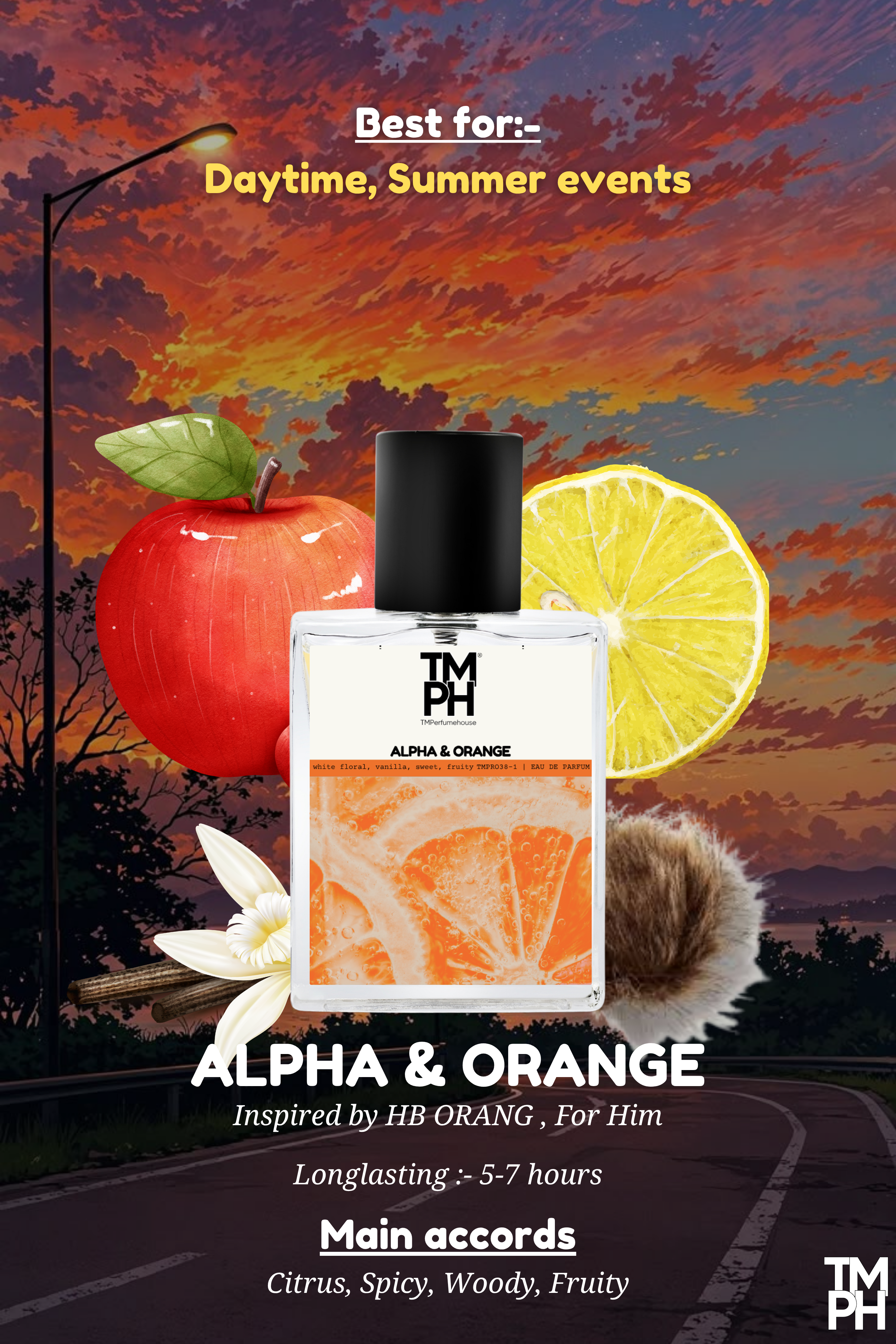 Alpha & Orange - Inspired perfume | TMPerfumehouse