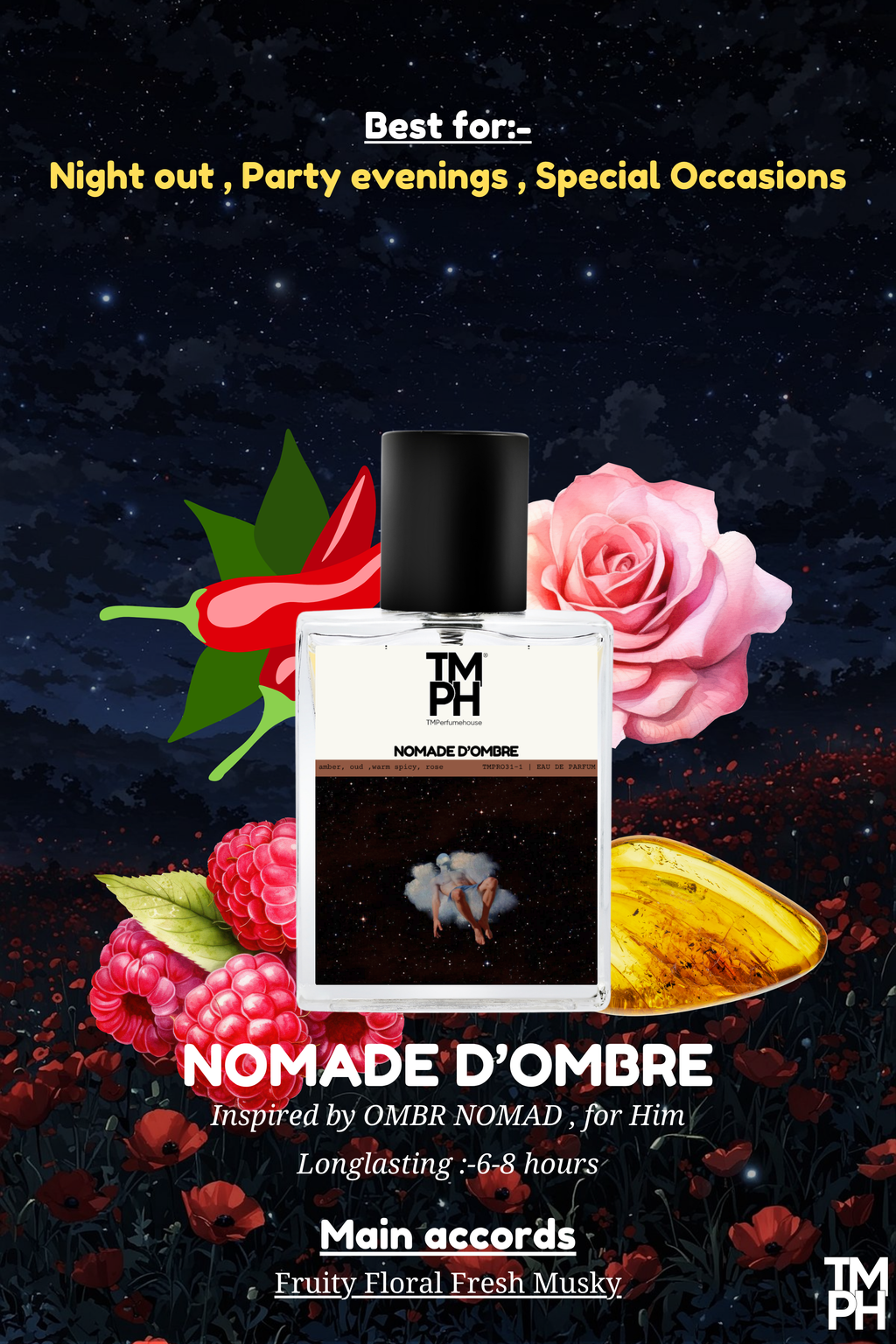 Nomade d’Ombre - Inspired perfume  | TMPerfumehouse