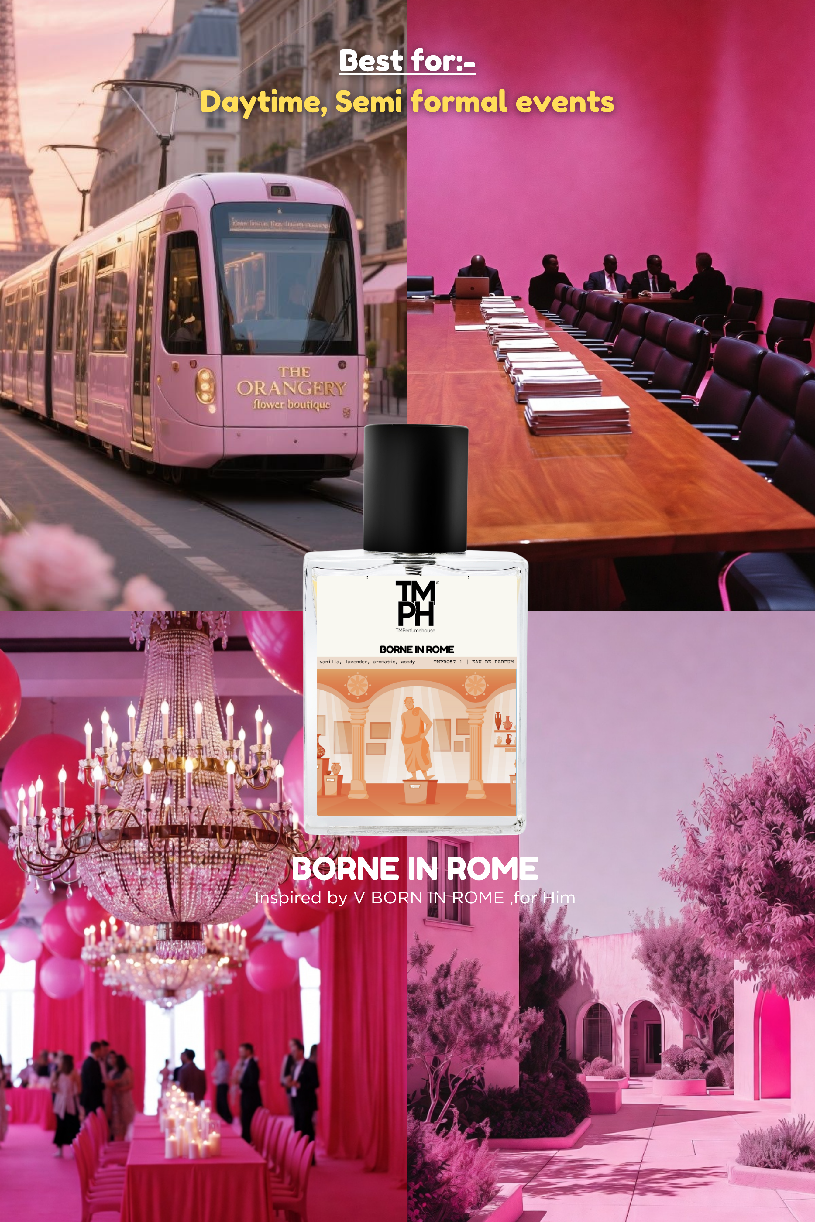 Borne In Rome - WH Inspired perfume | TMPerfumehouse