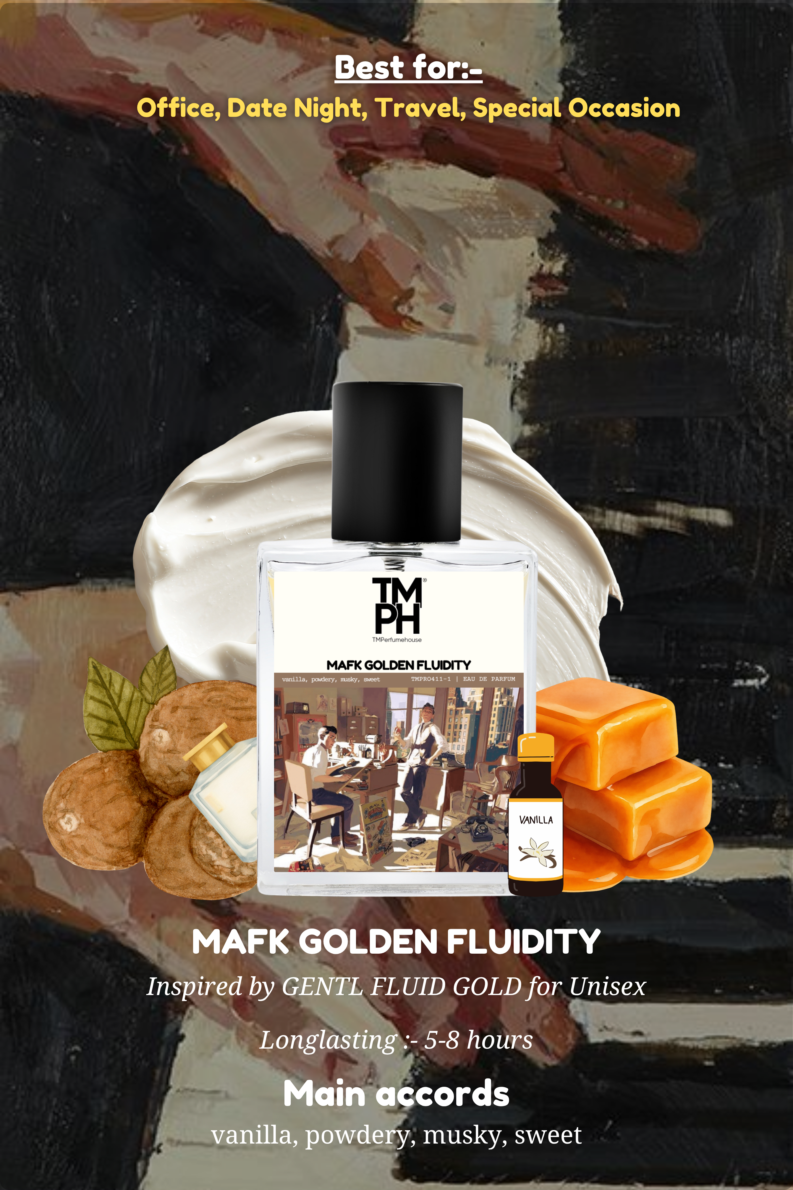Mafk Golden Fluidity - Inspired Perfume | TMPerfumehouse
