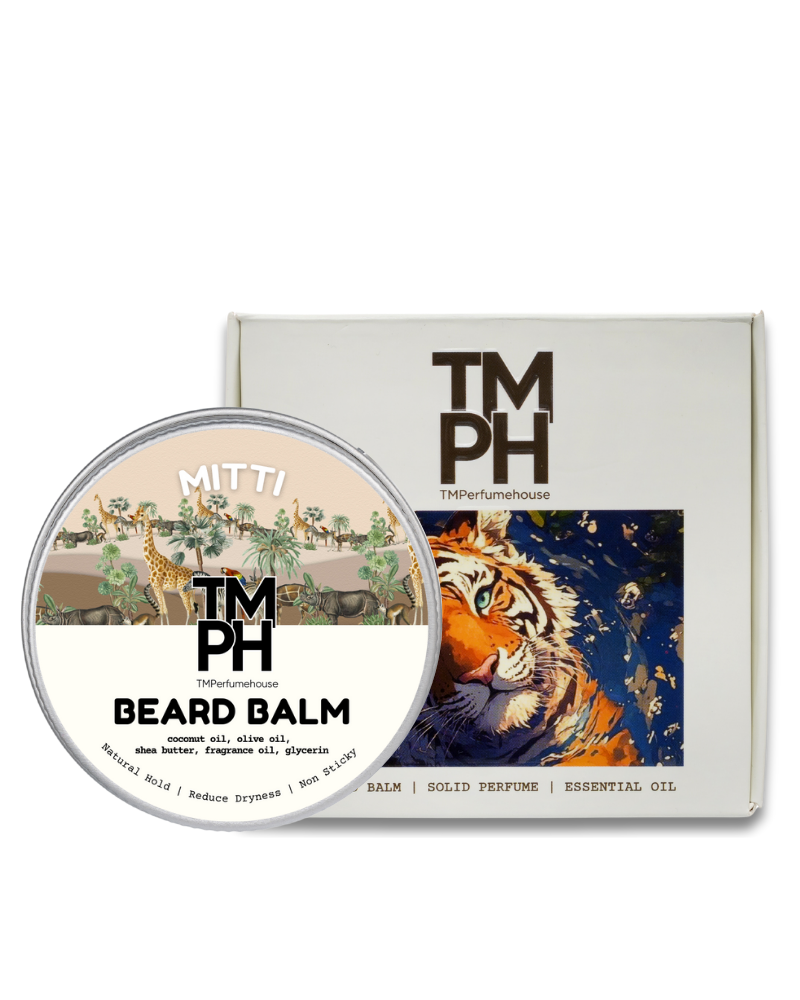 MITTI | Premium Beard Balm – 10+ Hour Freshness & Styling