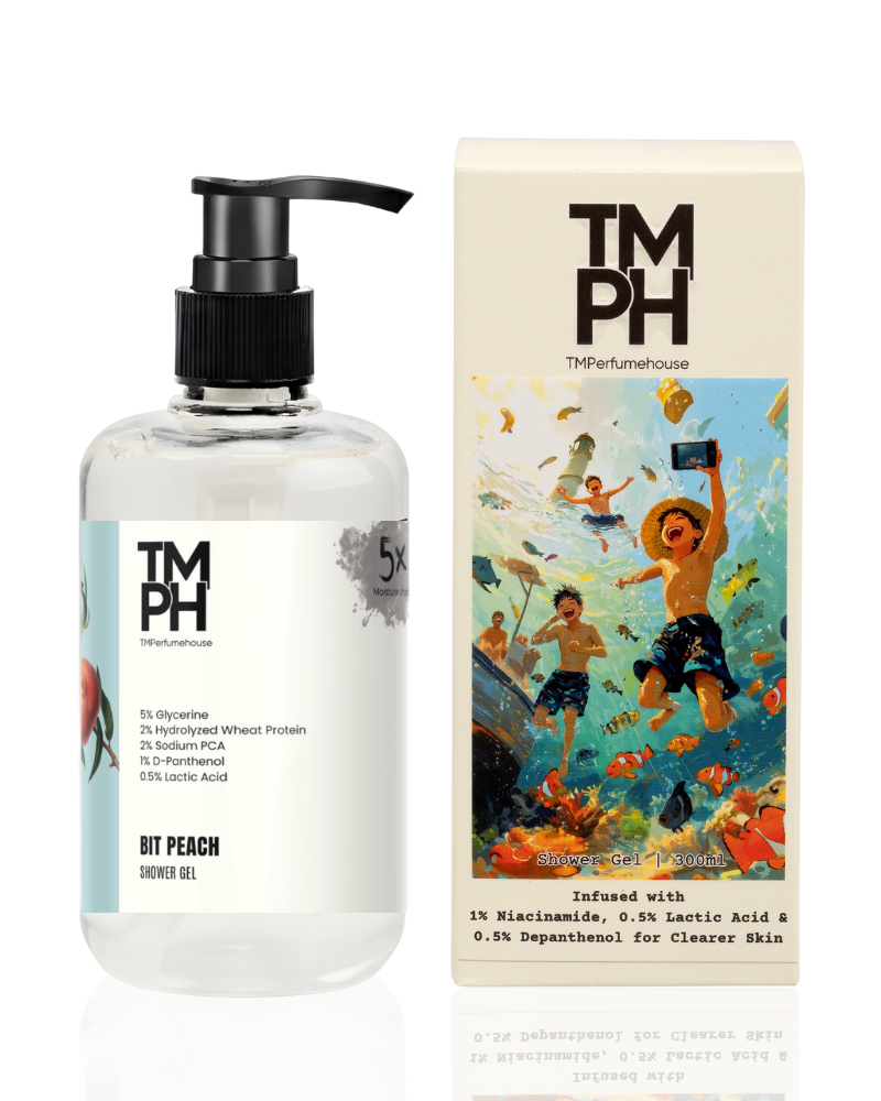 Bit Peach Inspired Shower Gel – Juicy Luxury & Deep Skin Care