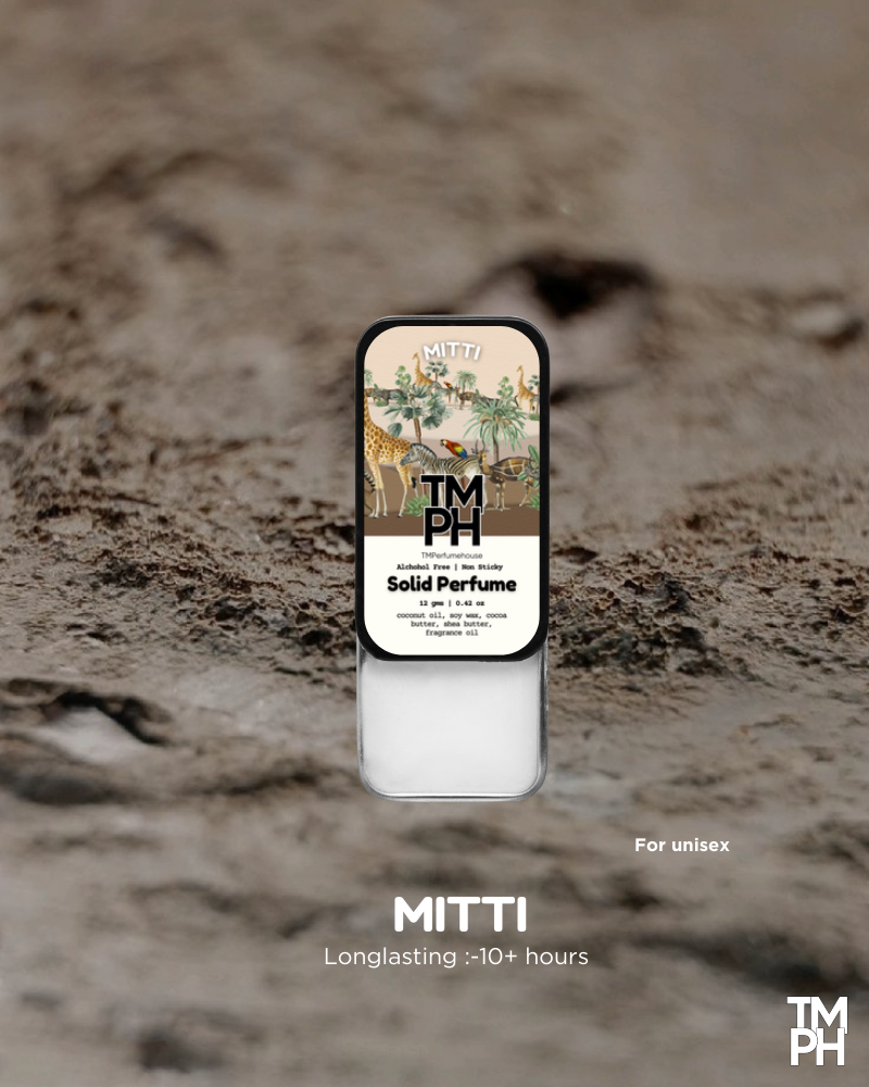 Mitti Solid Perfume – Earthy & Refreshing