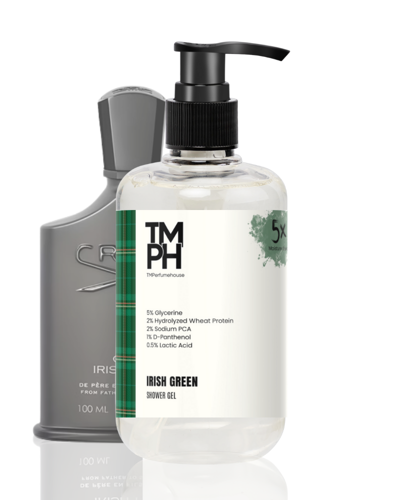 Irish Green Inspired Shower Gel – Nature's Freshness & Clear Skin