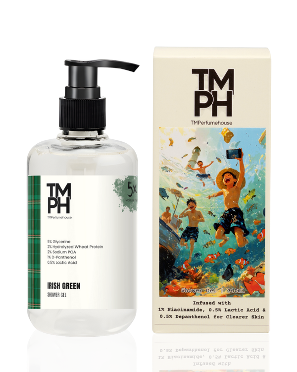 Irish Green Inspired Shower Gel – Nature's Freshness & Clear Skin