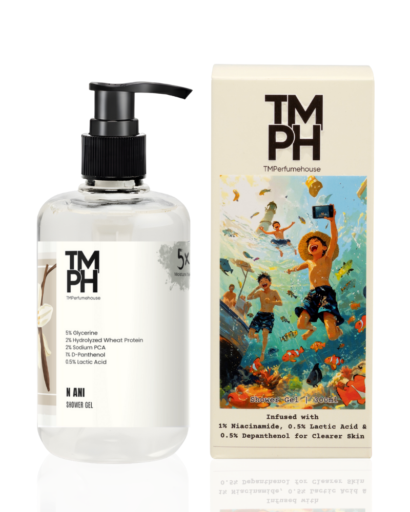 N Ani Inspired Shower Gel – Spicy Vanilla Luxury & Deep Skin Care