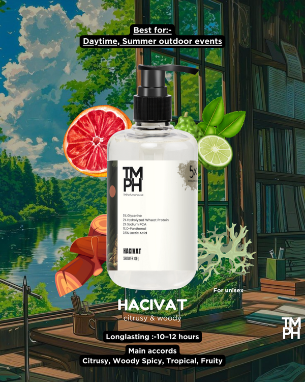 Hacivat Inspired Shower Gel – Pineapple Luxury & Deep Skin Care
