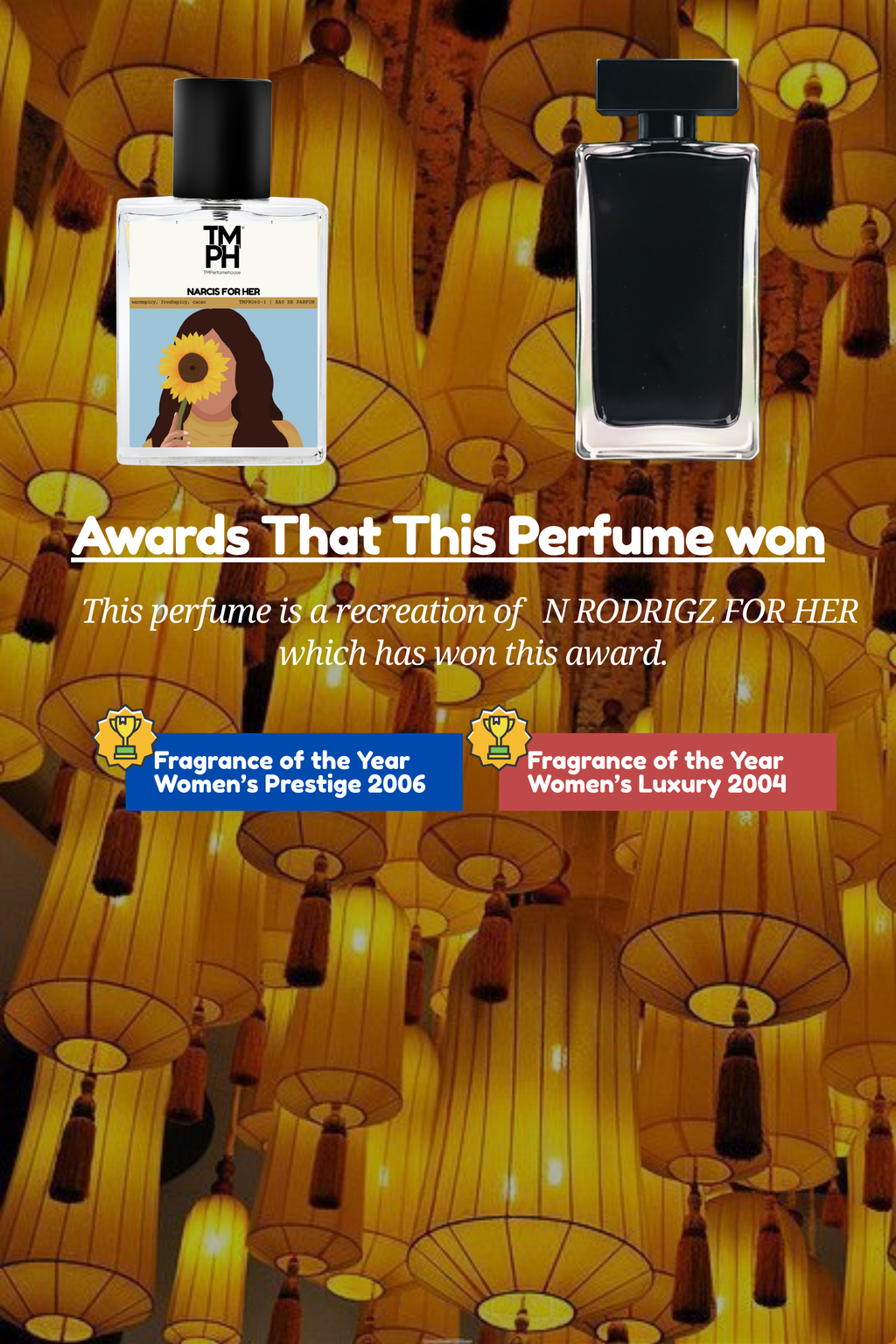 Narcis For Her - WH Inspired perfume | TMPerfumehouse